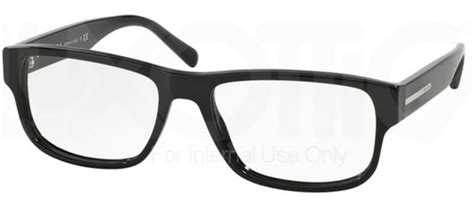 prada pr 23rv|Prada PR 23RV 1BO1O1 Eyeglasses in Black .